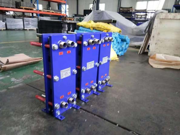 鄂州蒸汽加热板式换热器交付青岛德曼啤酒设备